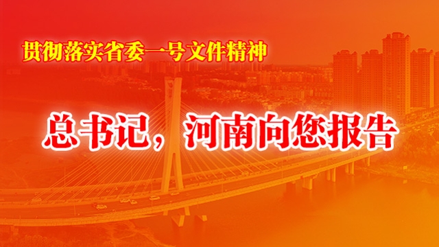 總書記，河南向您報告